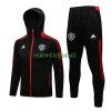 Manchester United Veste à Capuche 22-23 Noir Rouge Pour Homme